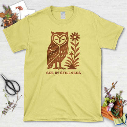 See In Stillness T-Shirt Cornsilk / S Physical Item