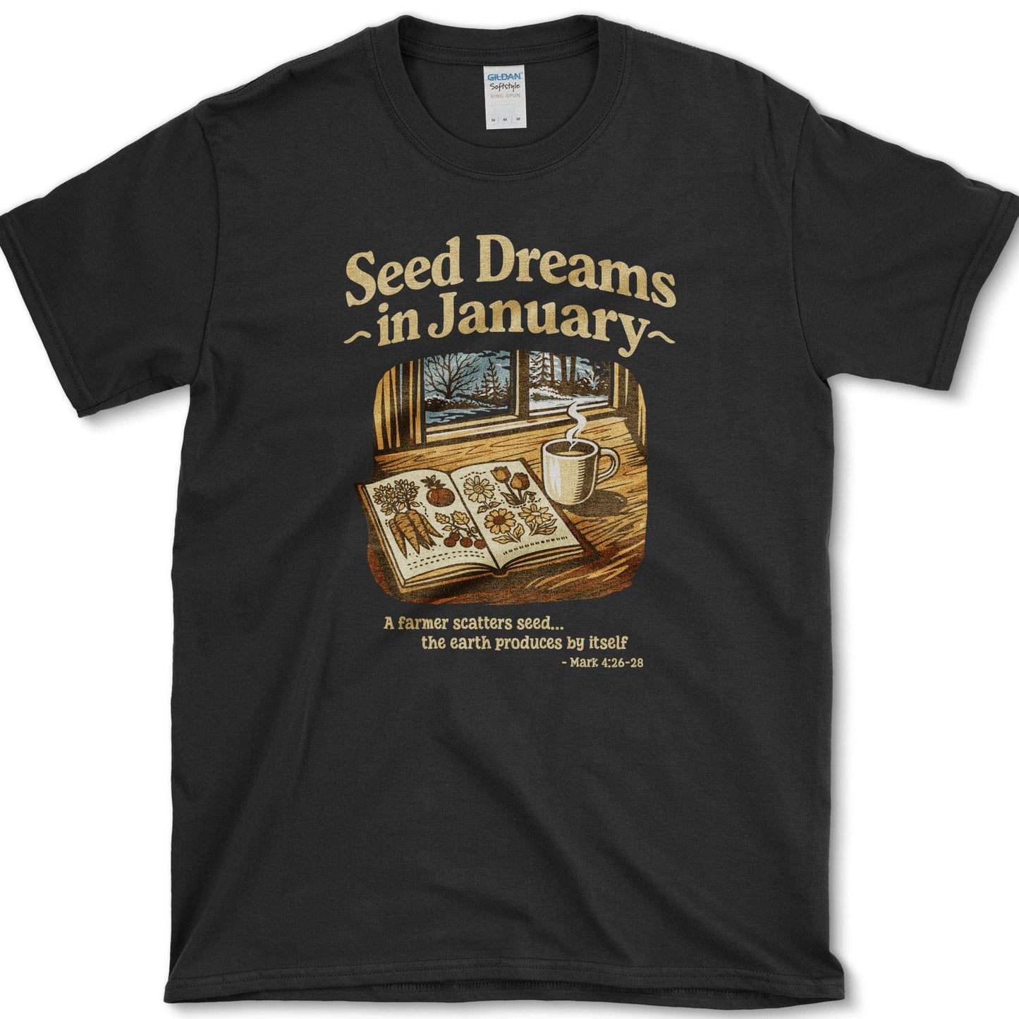 Seed Dreams T-Shirt Essential Tees / S / Black Physical Item