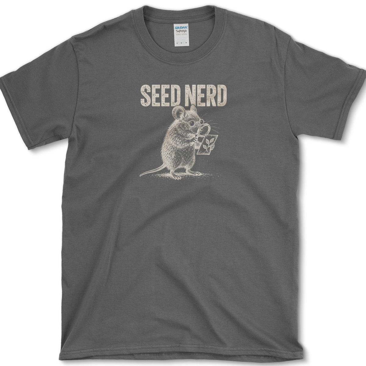 Seed Nerd T-Shirt Dark Heather / S Essential Tees