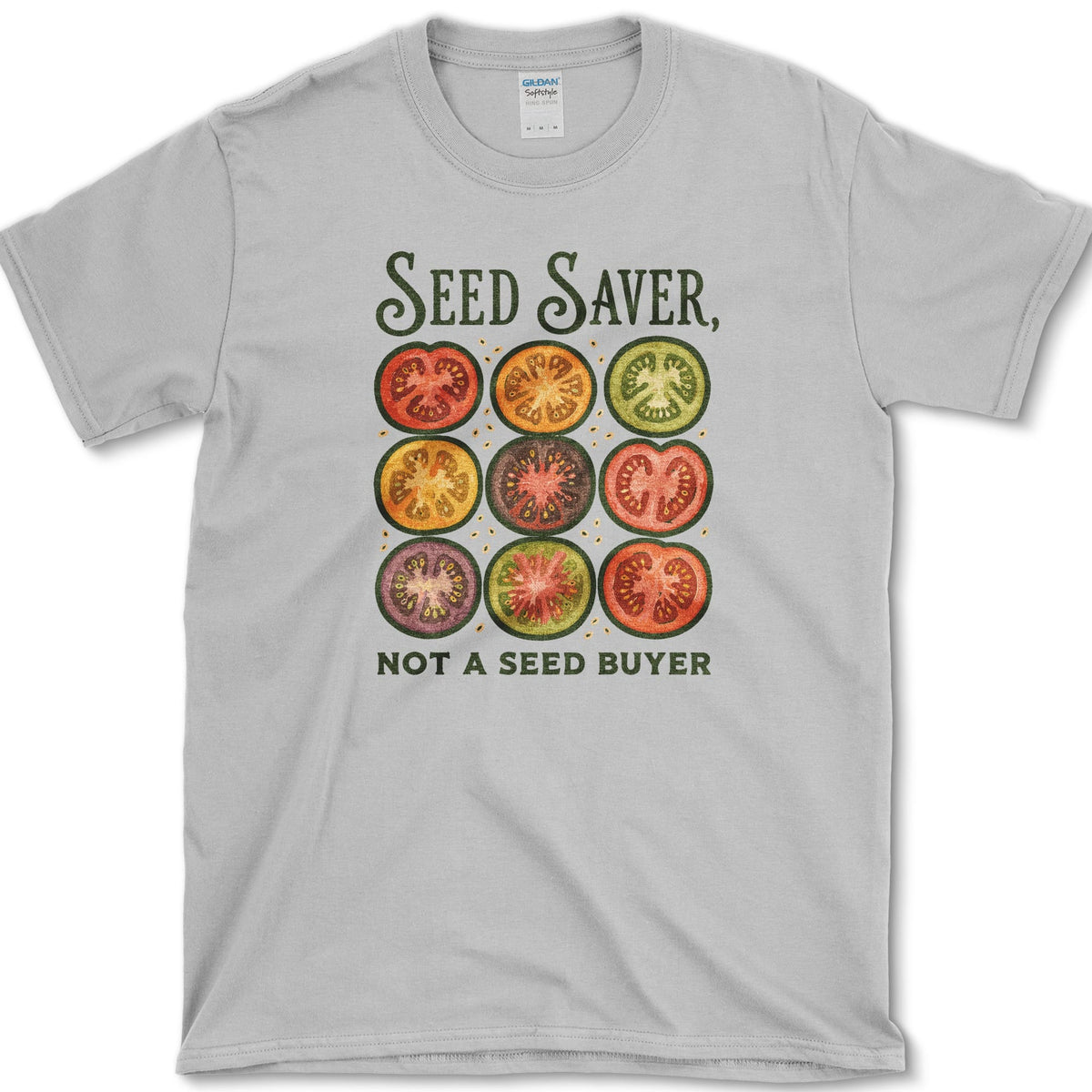 Seed Saver Not a Seed Buyer T-Shirt S / Sport Grey Essential Tees