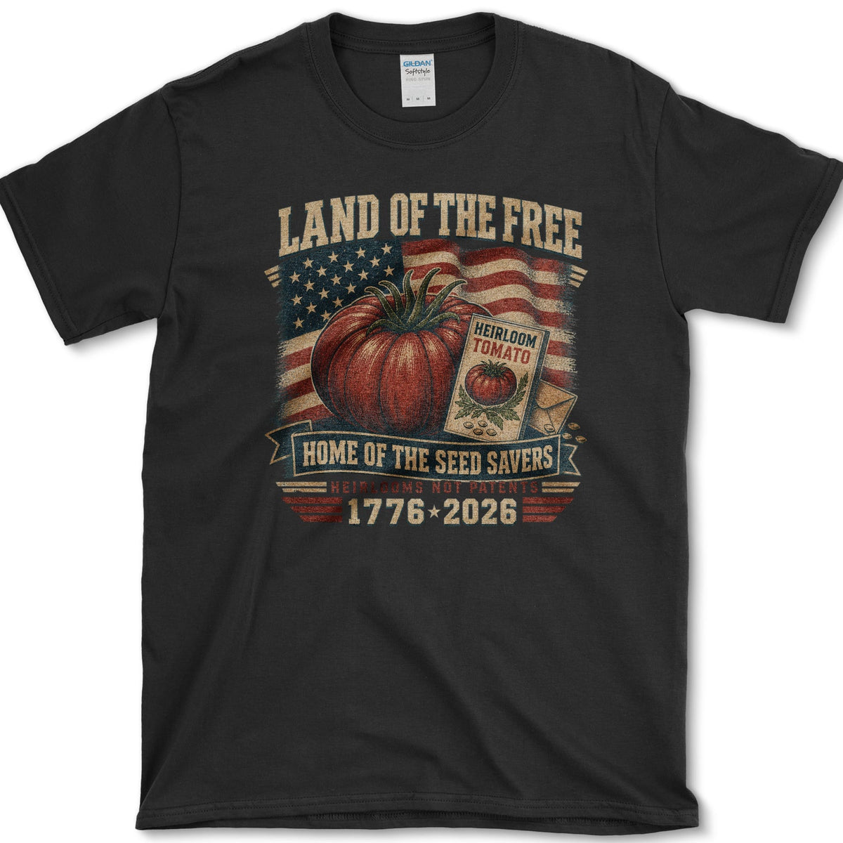 Seed Savers T-Shirt S / Black / Essential Tees Essential Tees