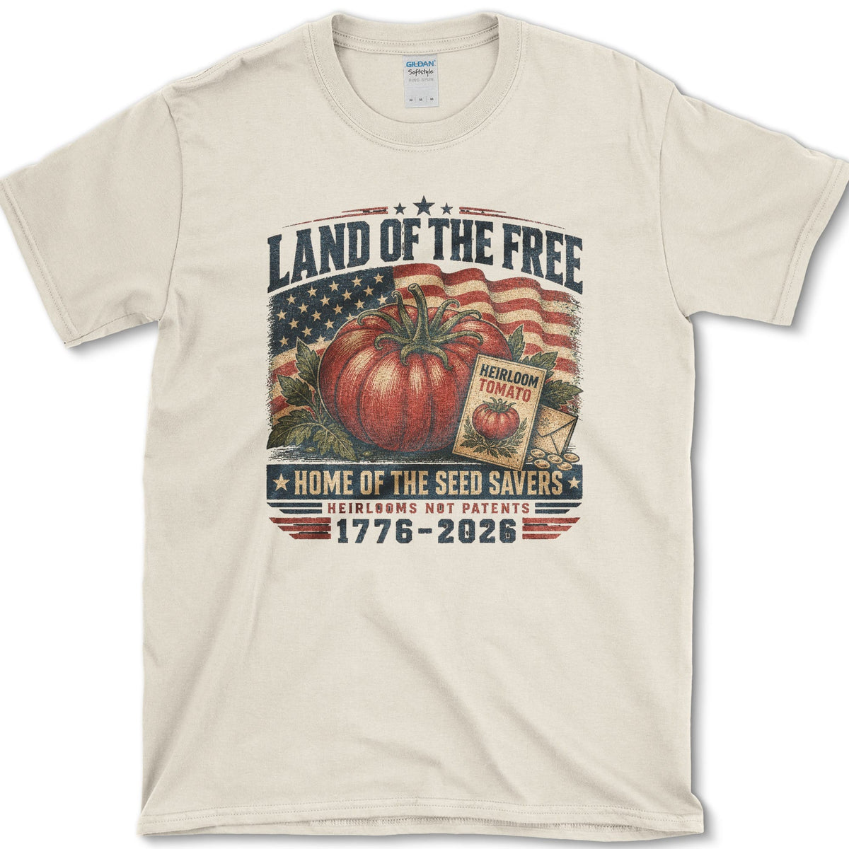 Seed Savers T-Shirt S / Natural / Essential Tees Essential Tees
