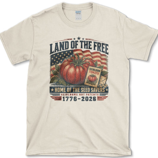 Seed Savers T-Shirt S / Natural / Essential Tees Essential Tees