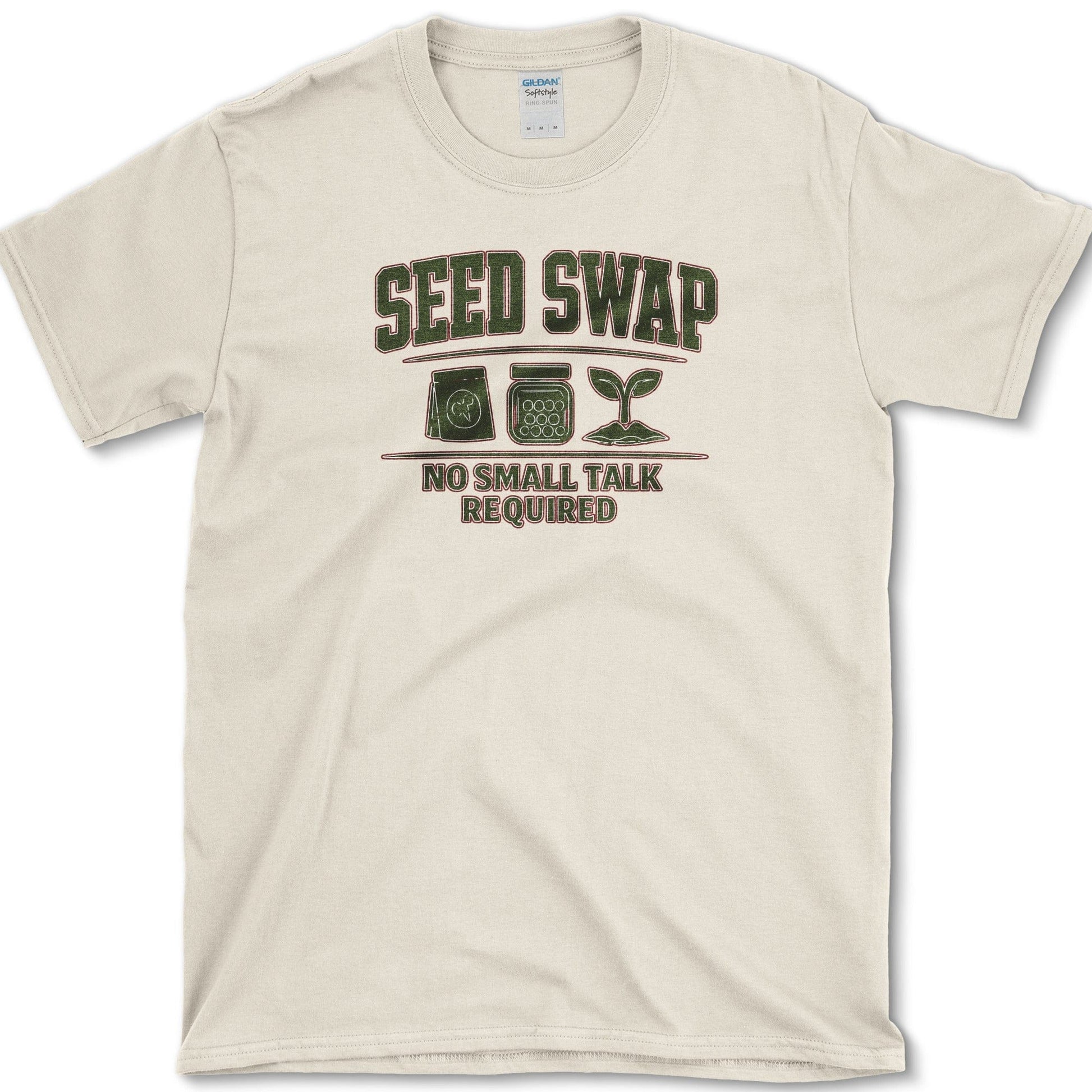 Seed Swap No Talk T-Shirt Physical Item