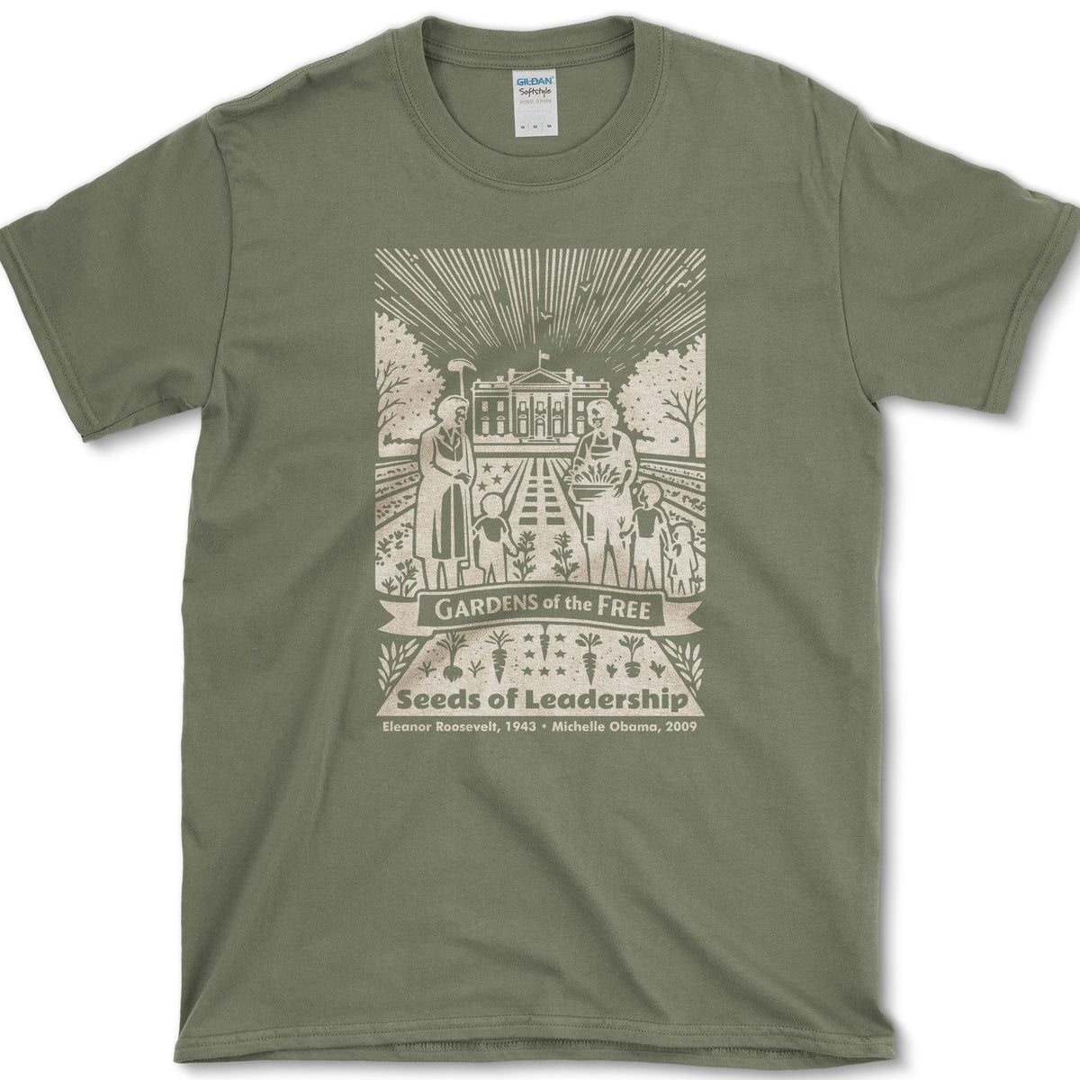 Seeds of Leadership T-Shirt Military Green / S Essential Tees