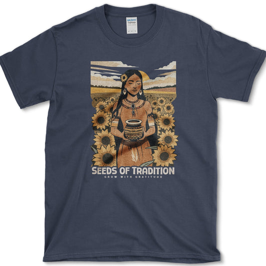 Seeds of Tradition T-Shirt Navy / S Essential Tees