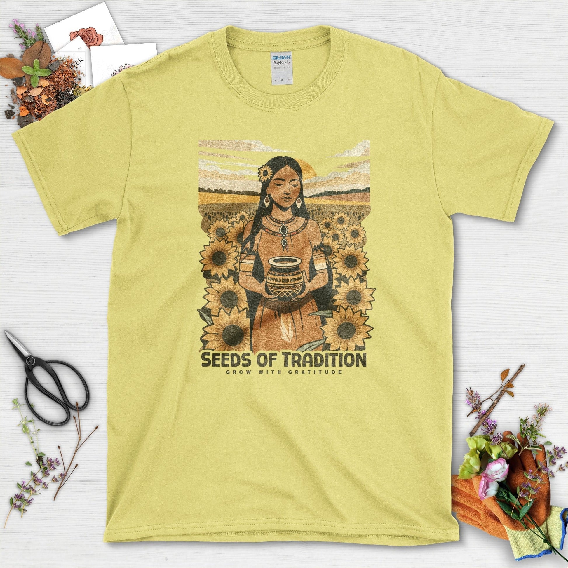 Seeds of Tradition T-Shirt T-Shirts / S / Cornsilk Physical Item