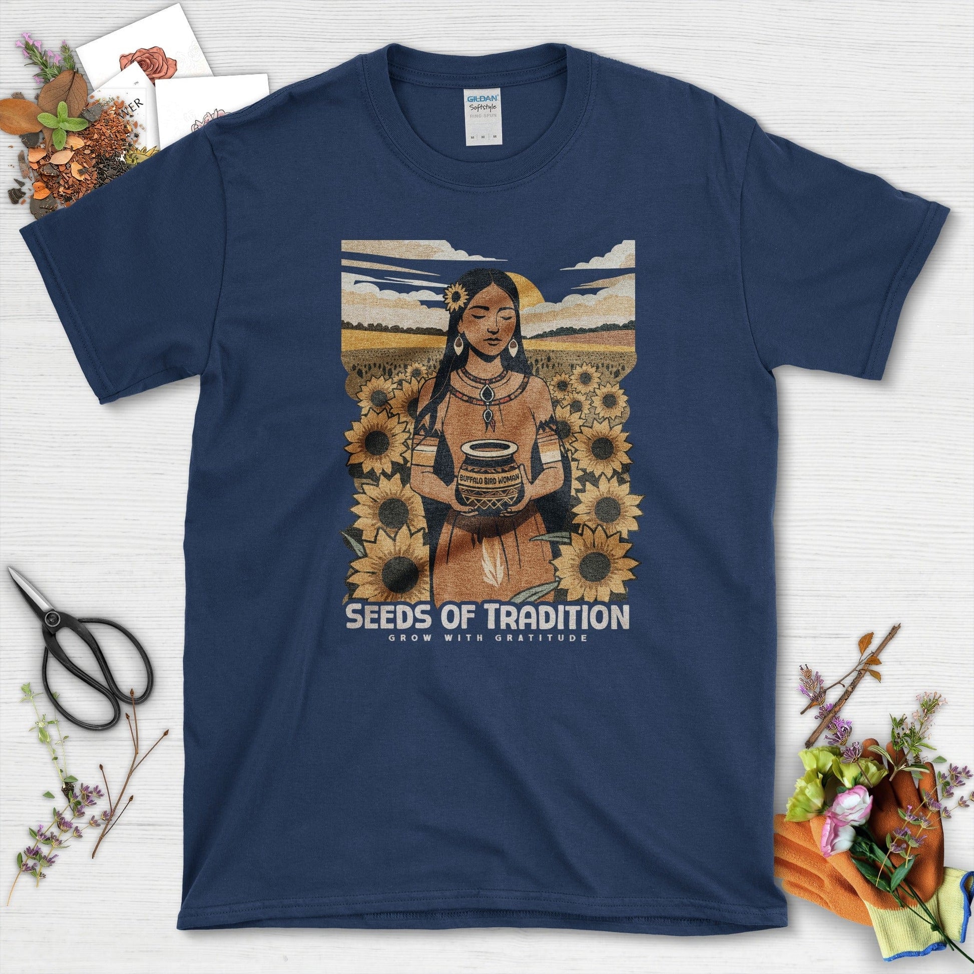 Seeds of Tradition T-Shirt T-Shirts / S / Navy Physical Item