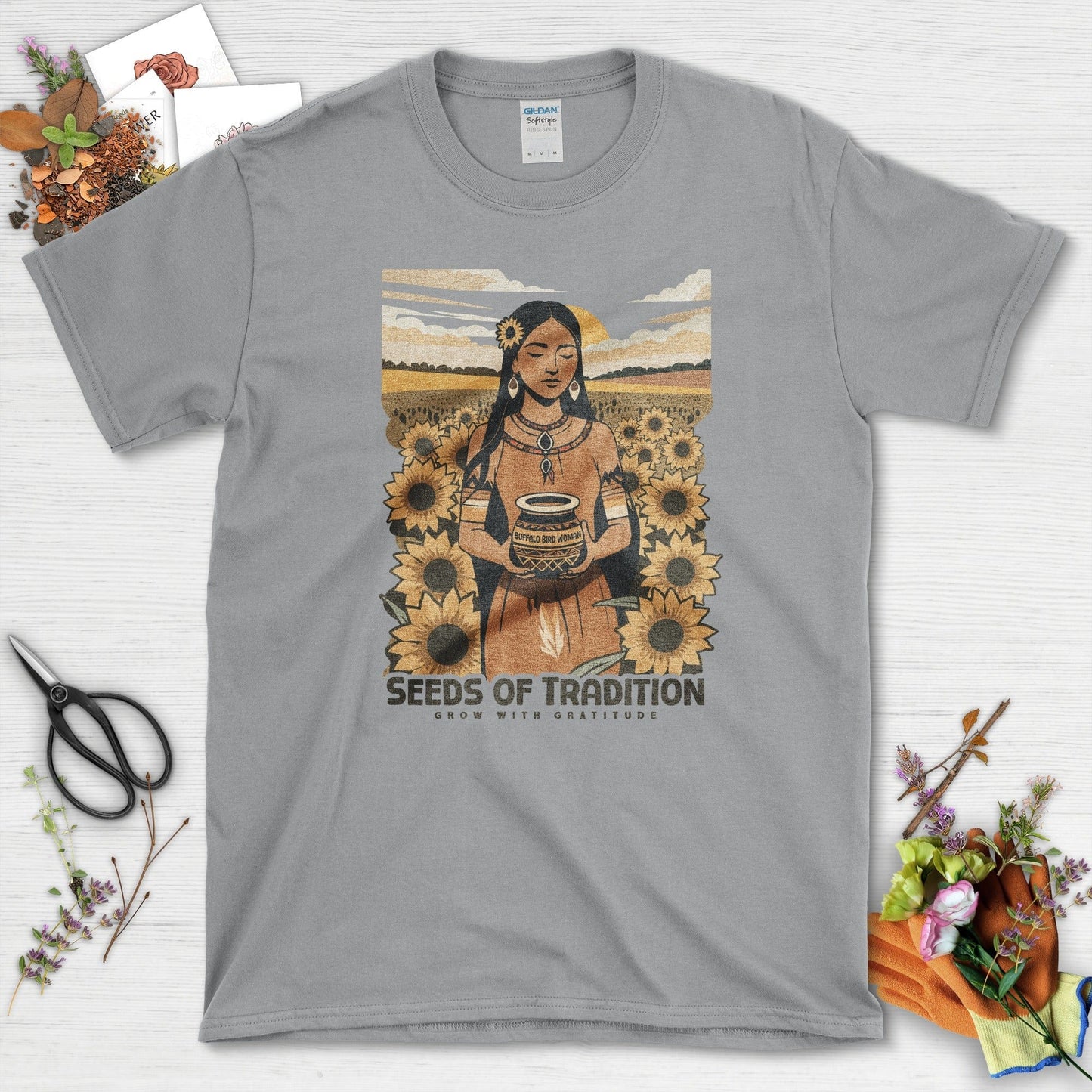 Seeds of Tradition T-Shirt T-Shirts / S / Sport Grey Physical Item
