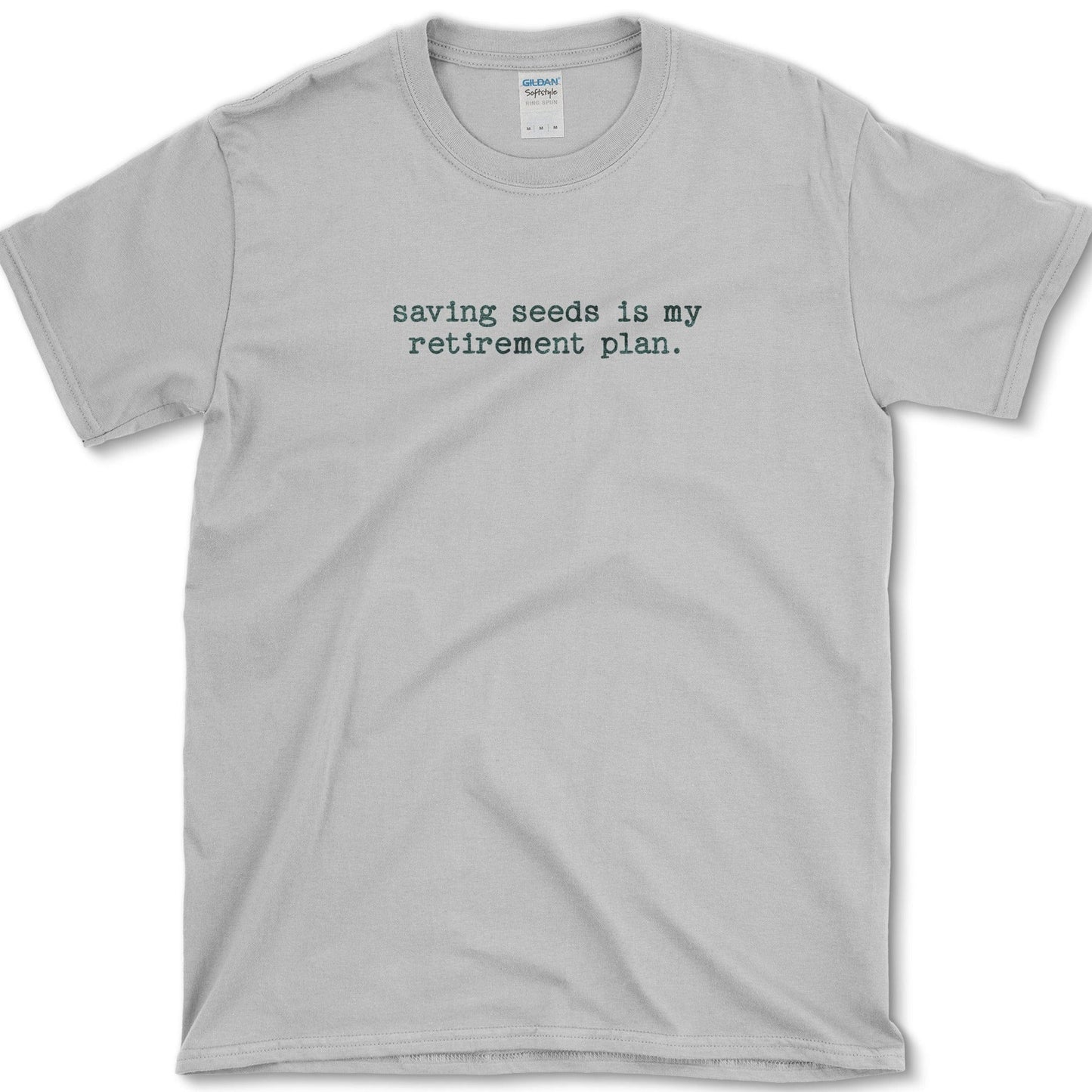 Seeds Retirement Plan T-Shirt Essential Tees / S / Sport Grey Physical Item