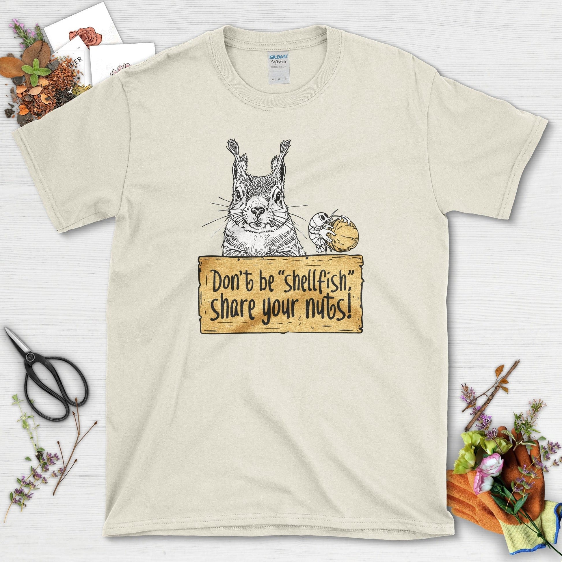 Share Your Nuts Funny T-Shirt Natural / S T-Shirt