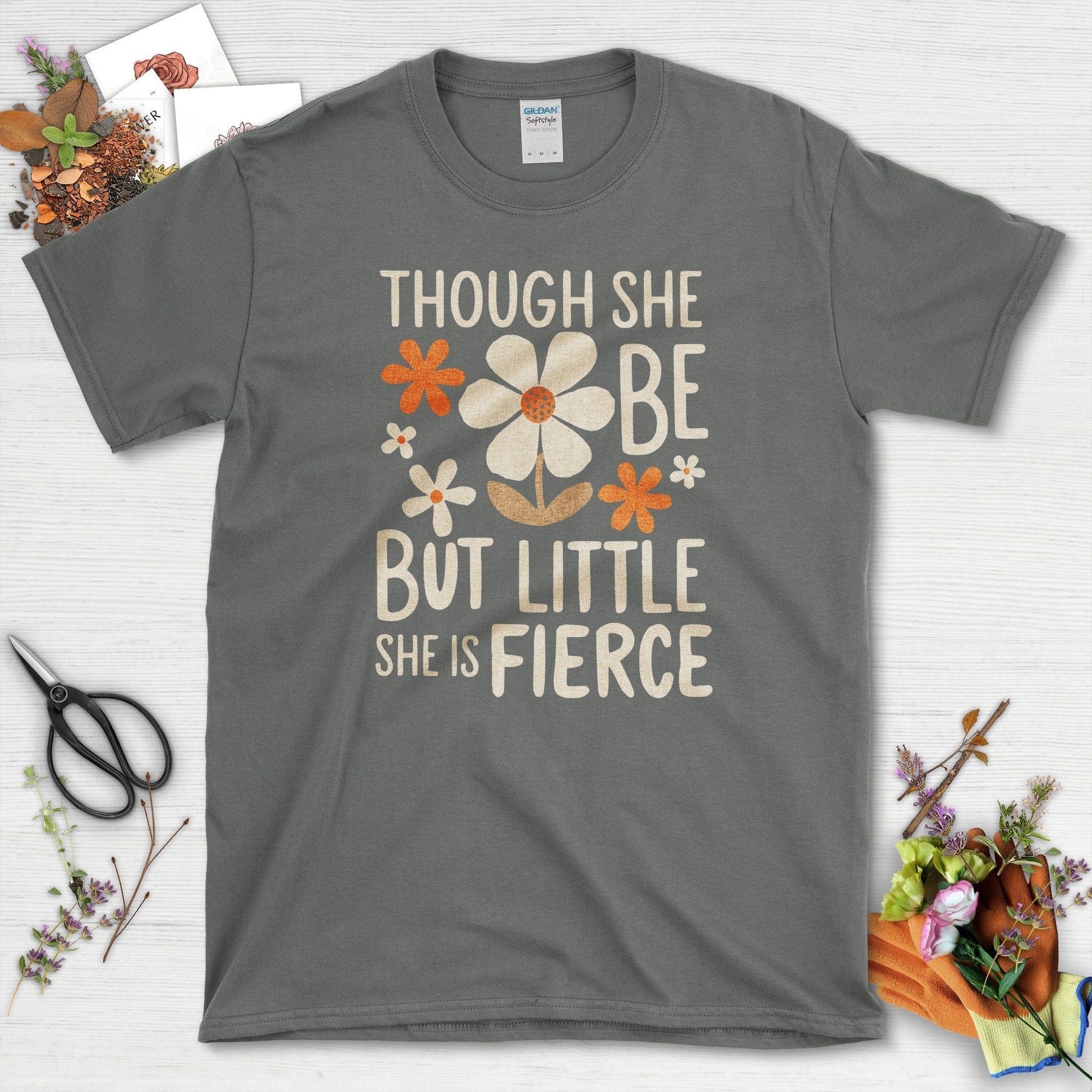 She Is Fierce T-Shirt Charcoal / S T-Shirt