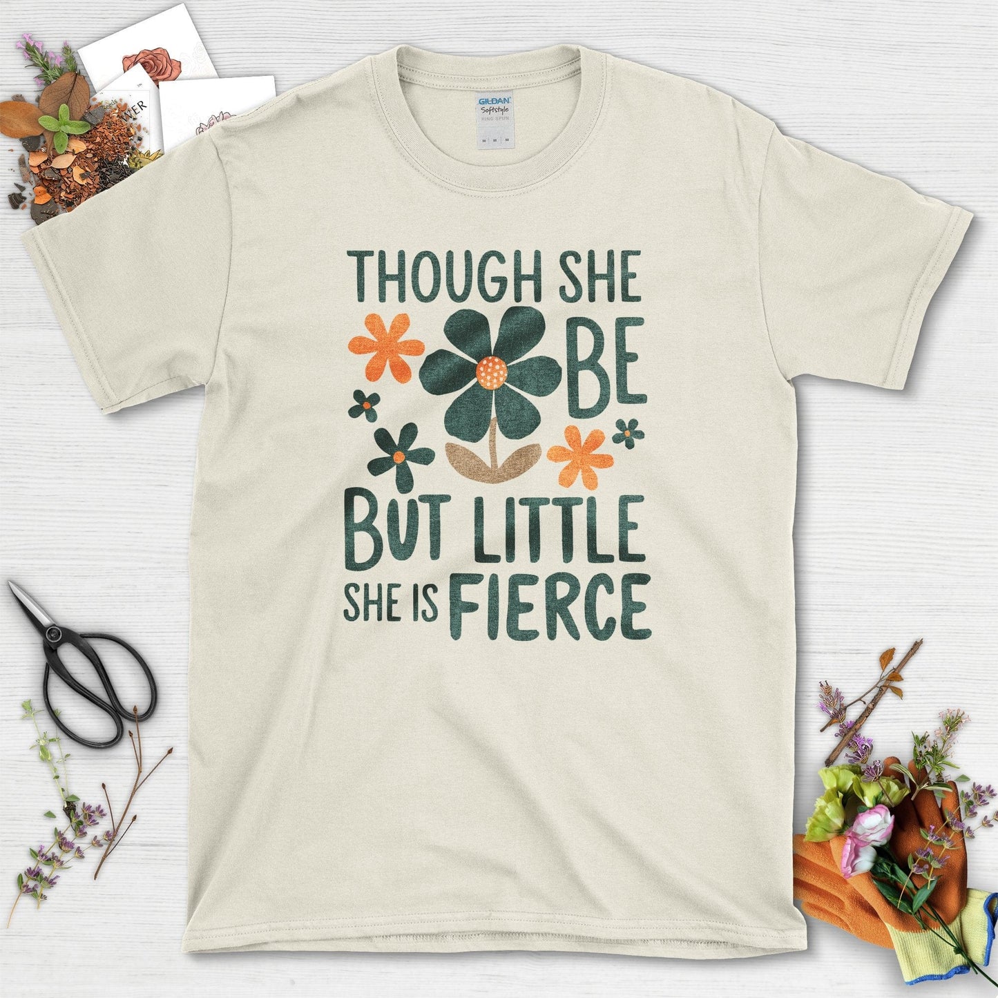 She Is Fierce T-Shirt Natural / S T-Shirt