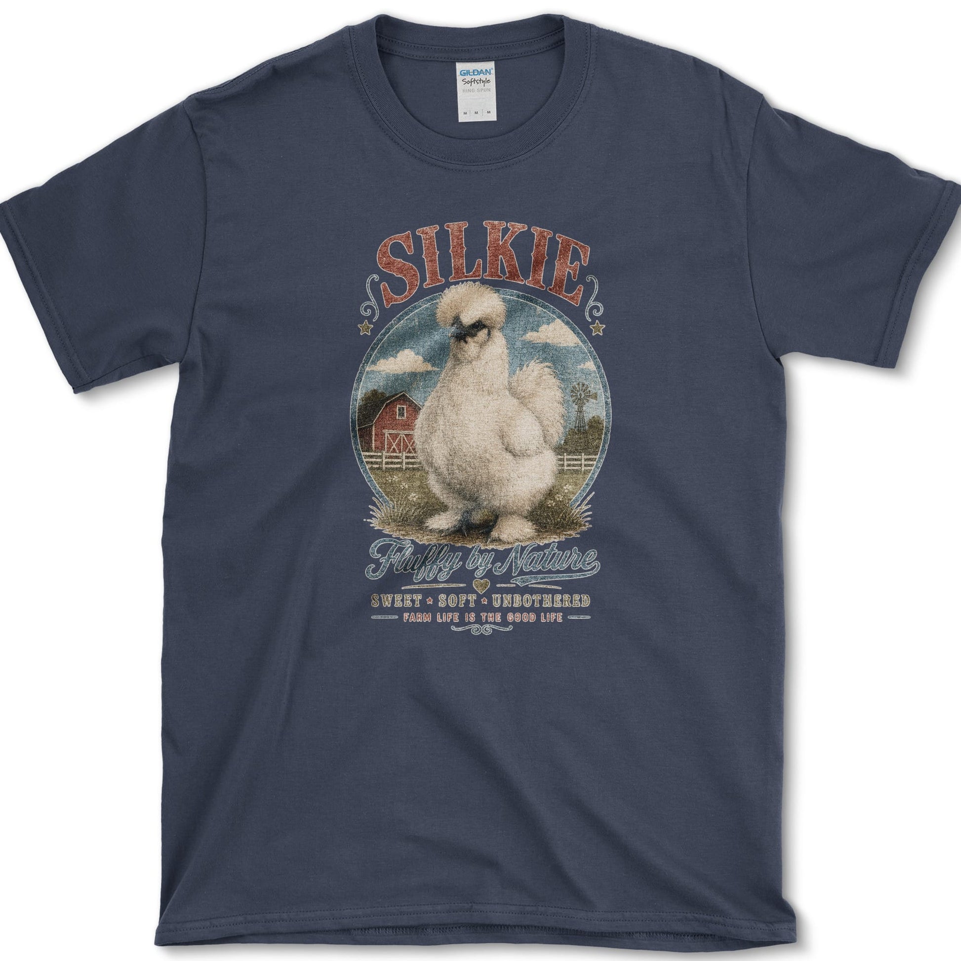 Silkie T-Shirt Navy / S Essential Tees