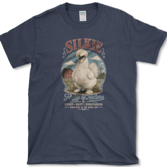 Silkie T-Shirt Navy / S Essential Tees