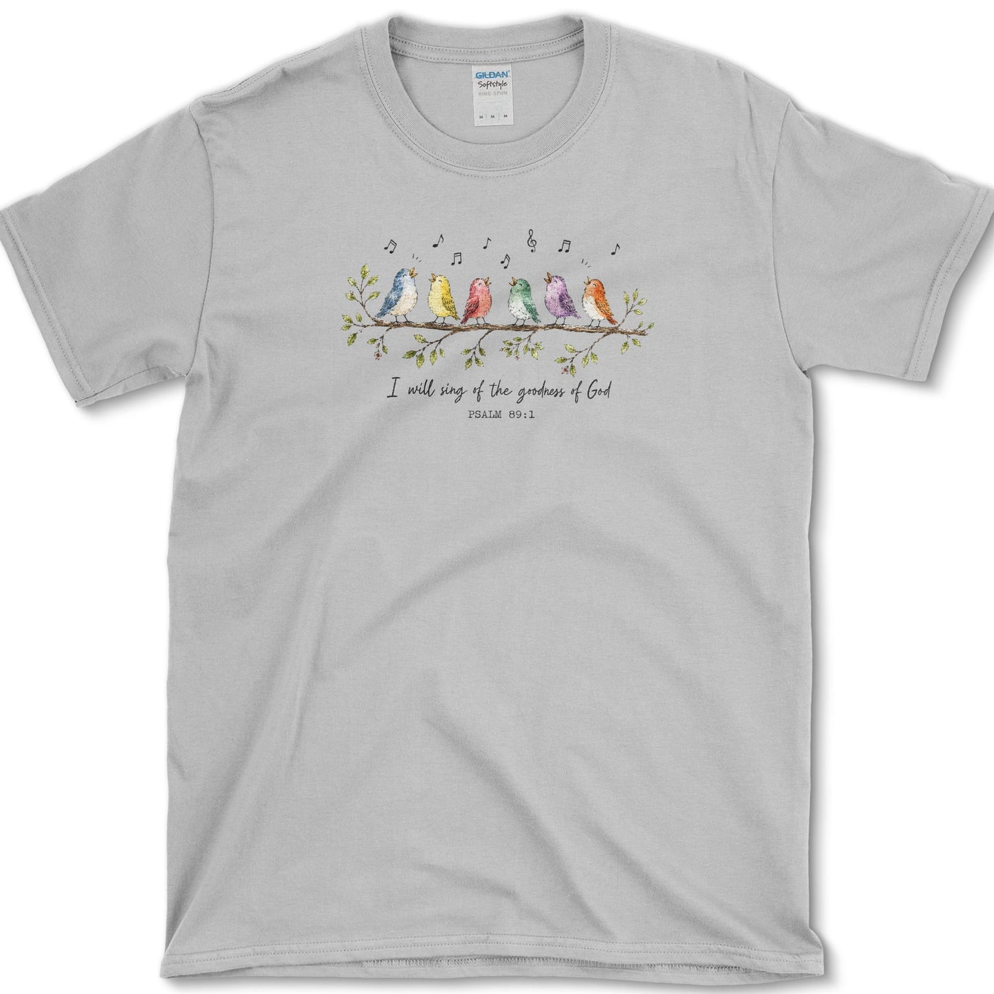 Sing of the Goodness of God T-Shirt S / Sport Grey Essential Tees