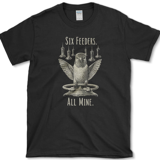 Six Feeders T-Shirt Black / S Essential Tees