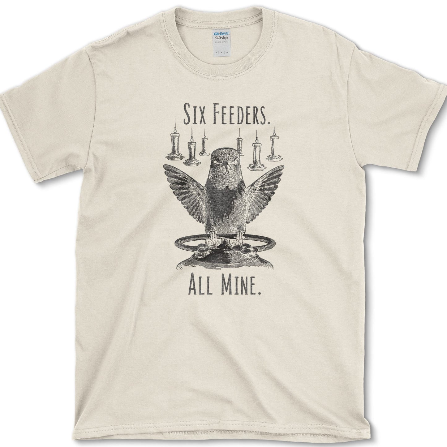 Six Feeders T-Shirt Natural / S Essential Tees