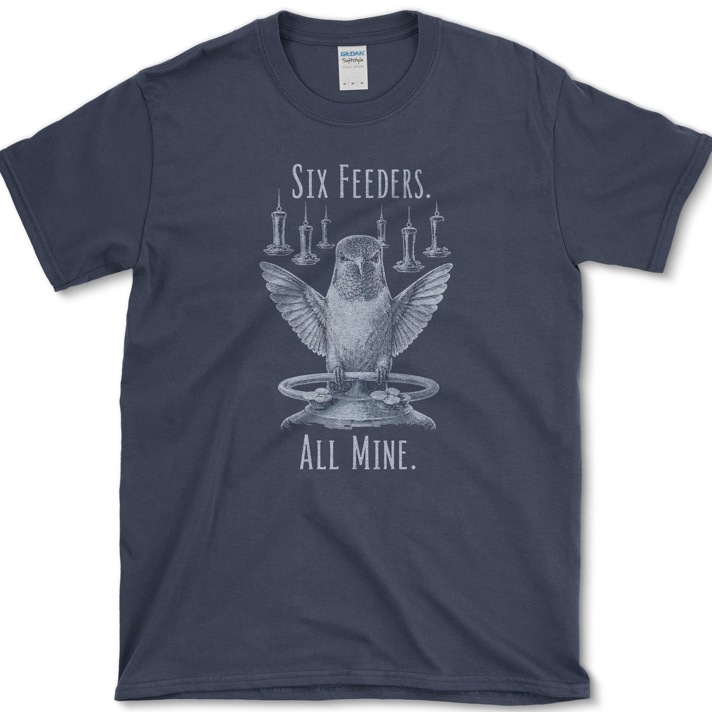 Six Feeders T-Shirt Navy / S Essential Tees