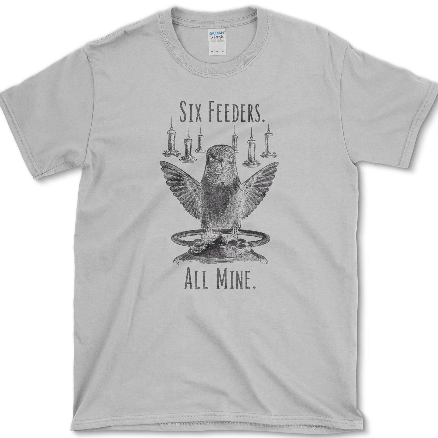 Six Feeders T-Shirt Sport Grey / S Essential Tees