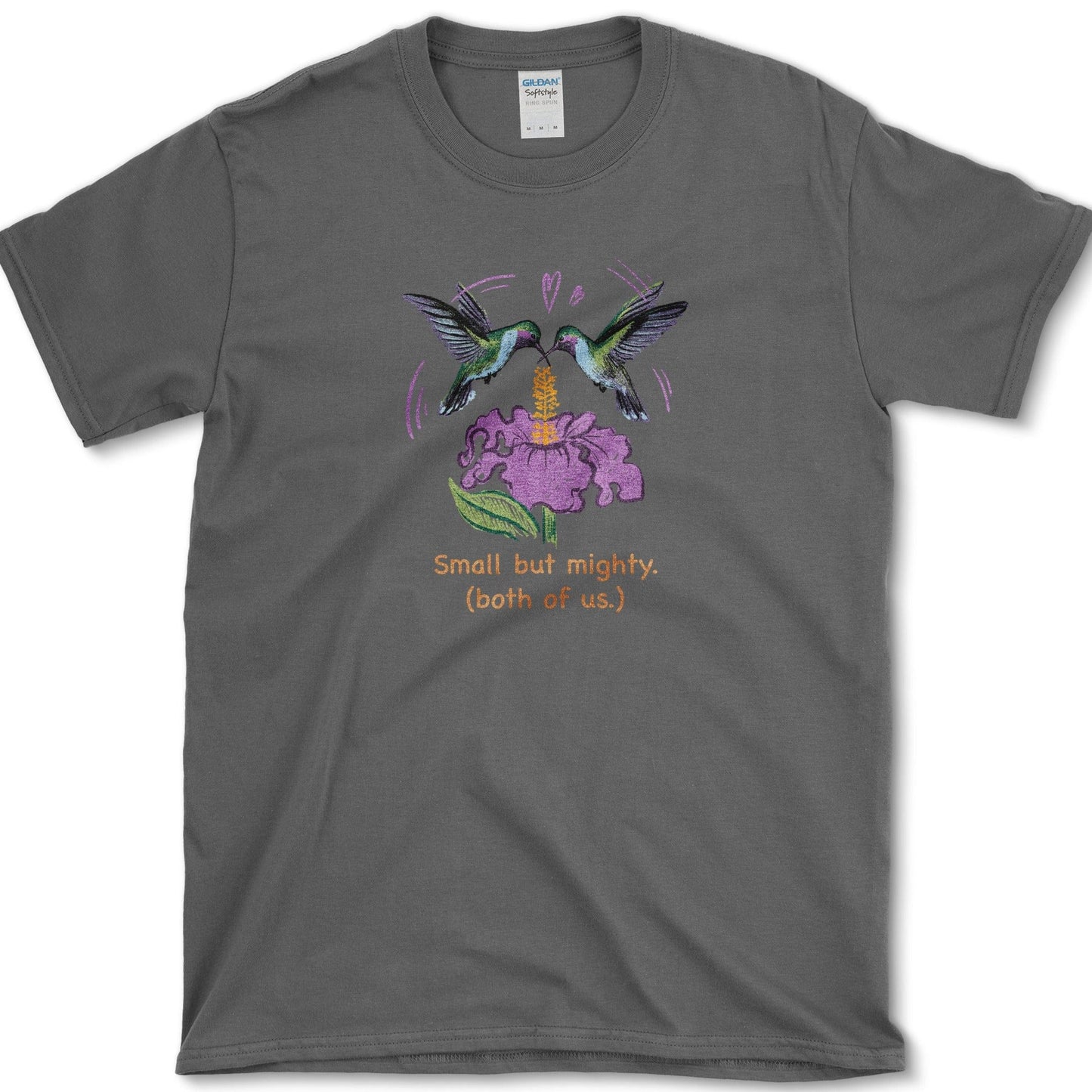 Small But Mighty T-Shirt Essential Tees / S / Dark Heather Physical Item