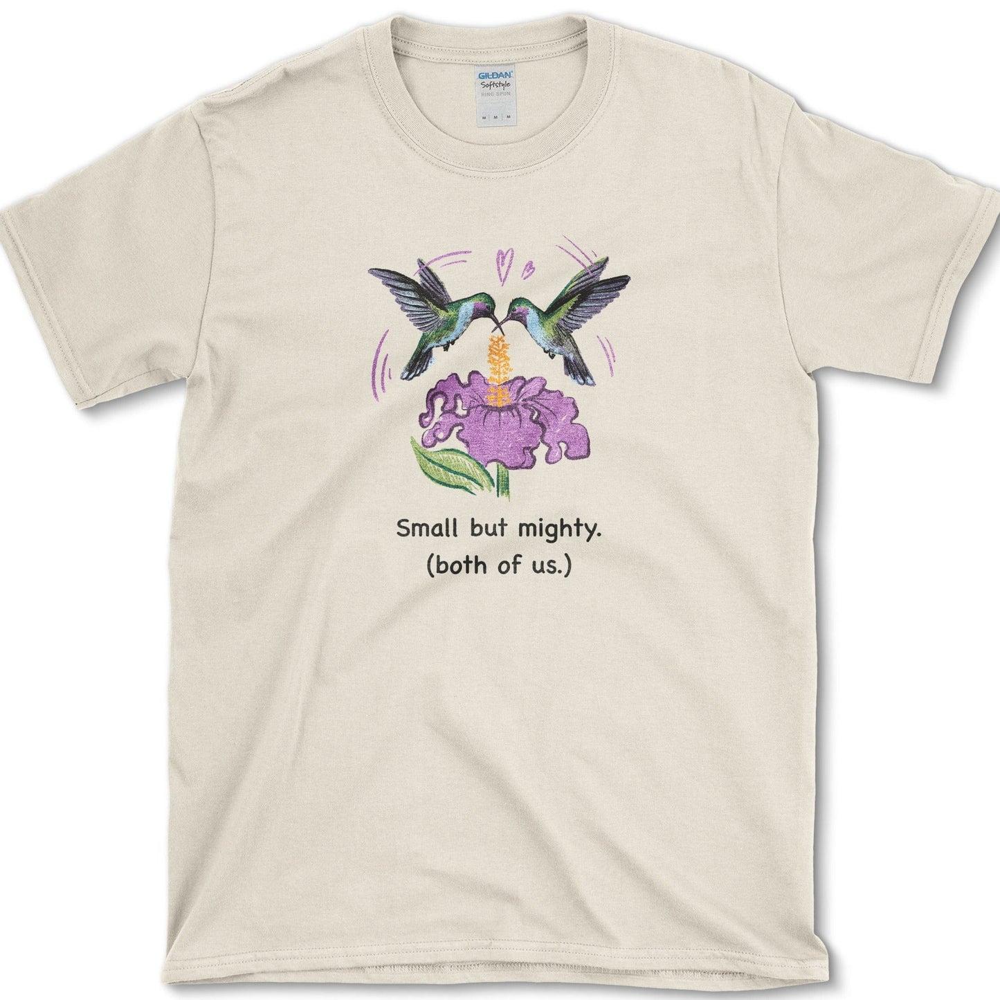 Small But Mighty T-Shirt Essential Tees / S / Natural Physical Item