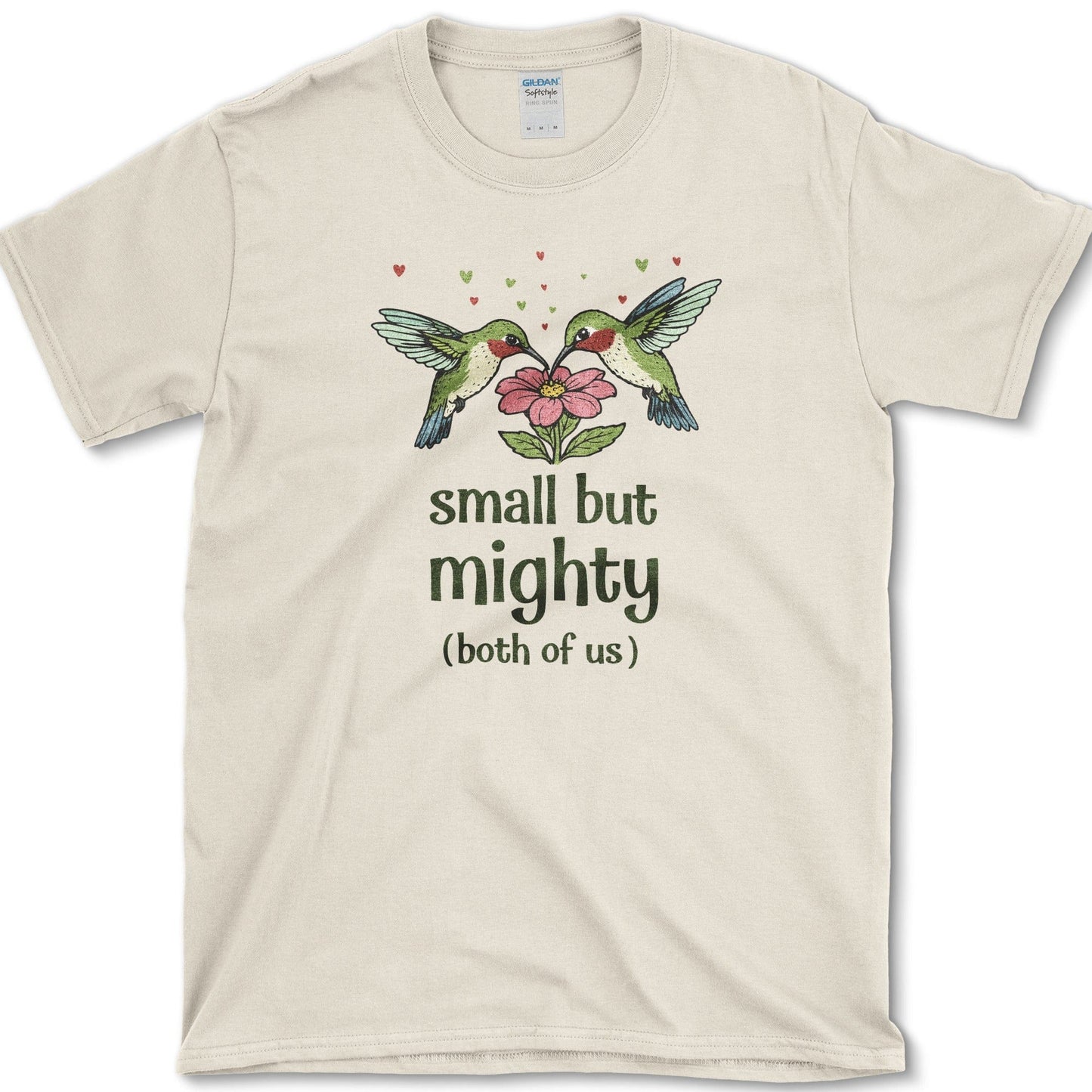 Small But Mighty T-Shirt Essential Tees / S / Natural Physical Item