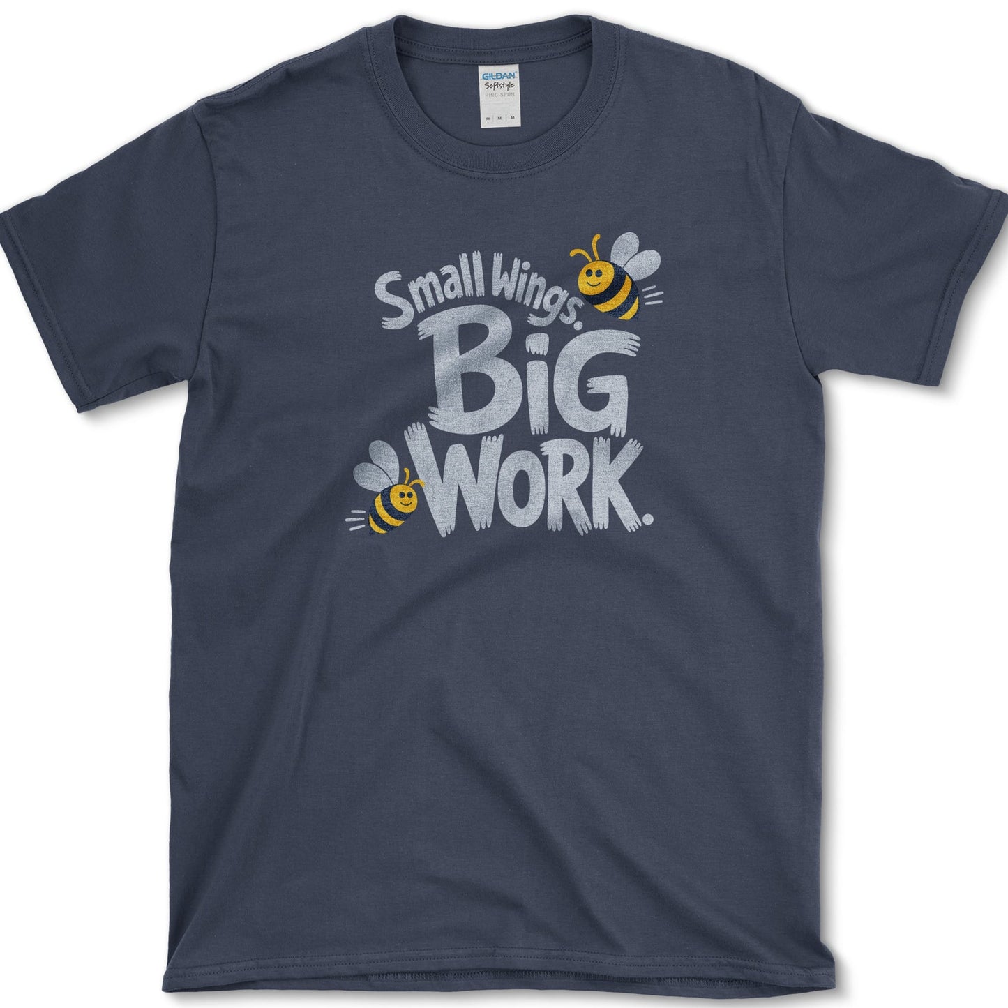 Small Wings T-Shirt S / Navy Essential Tees
