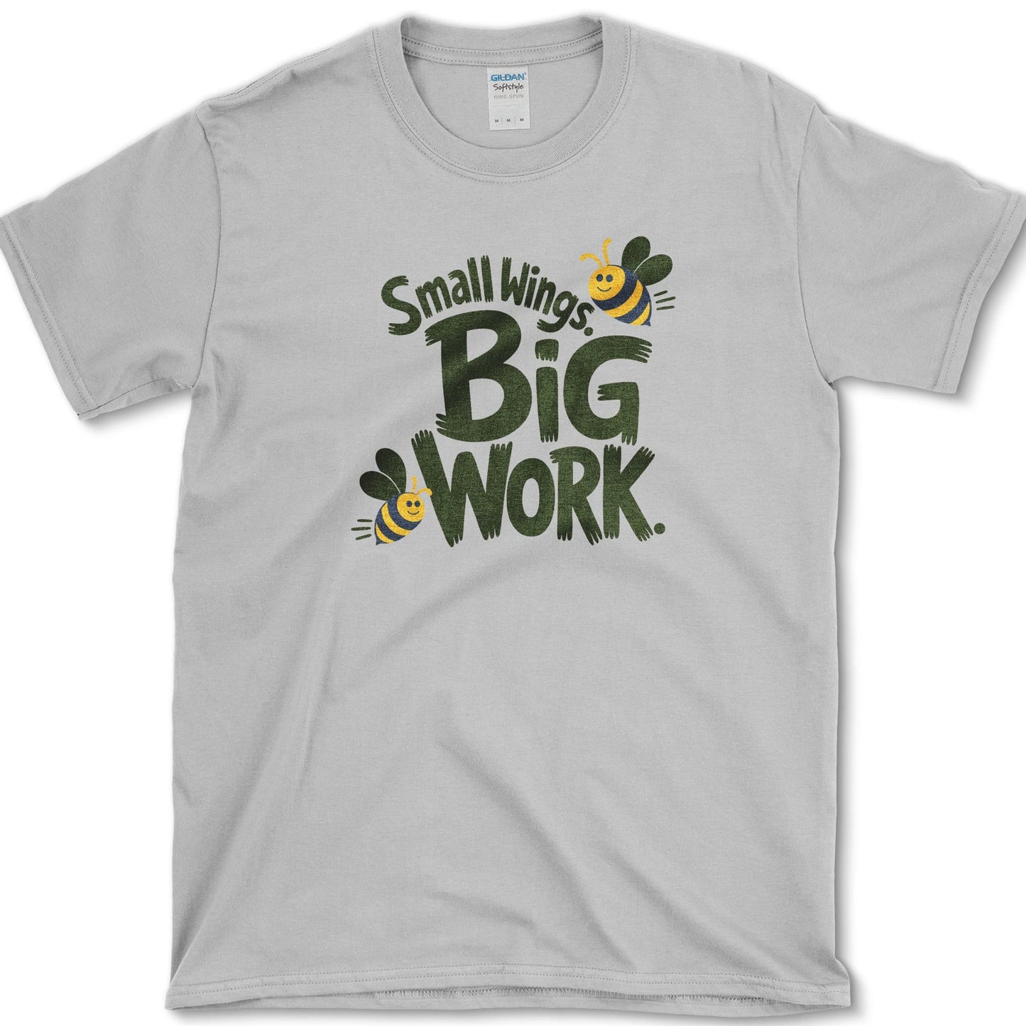 Small Wings T-Shirt S / Sport Grey Essential Tees