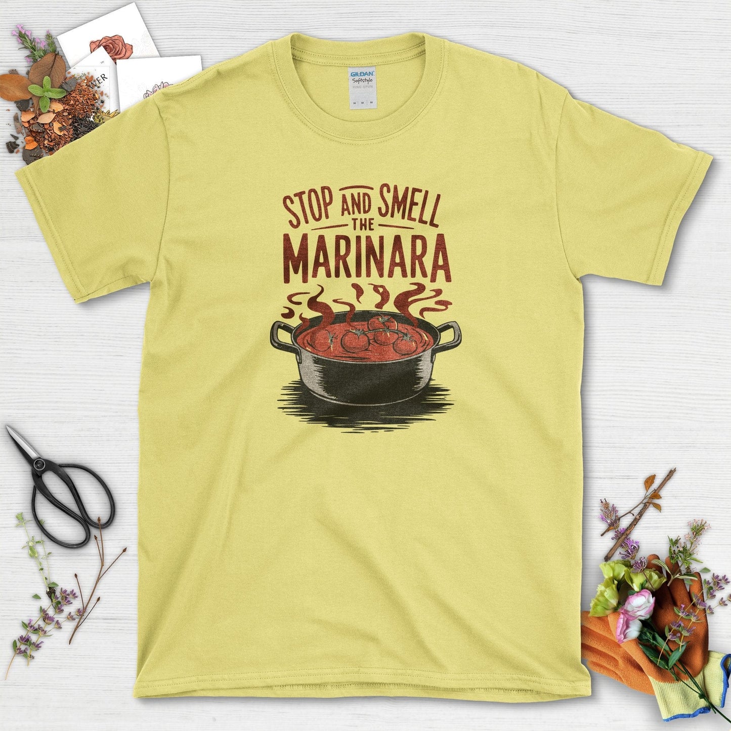 Smell The Marinara T-Shirt Cornsilk / S T-Shirt