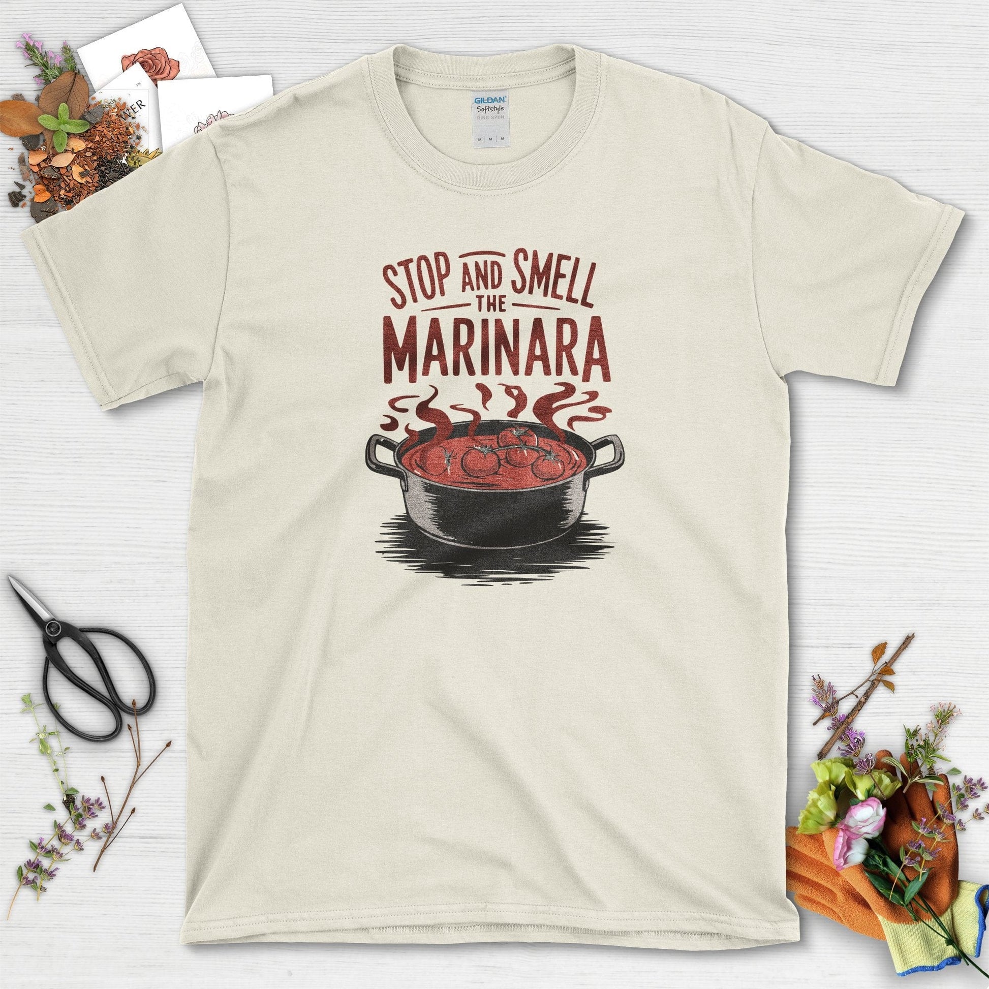 Smell The Marinara T-Shirt Natural / S T-Shirt