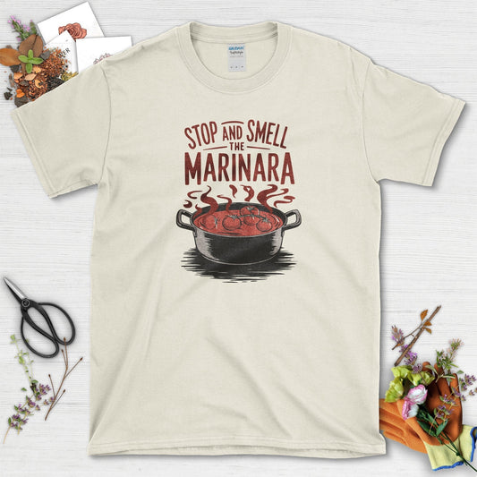 Smell The Marinara T-Shirt Natural / S T-Shirt
