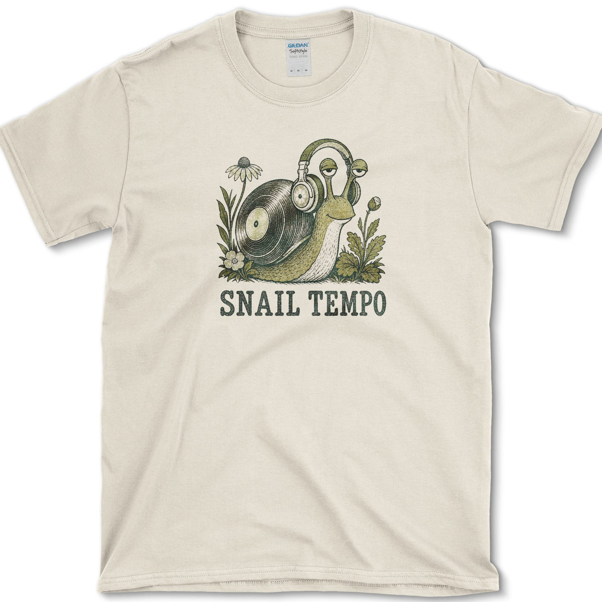 Snail Tempo T-Shirt S / Natural Essential Tees