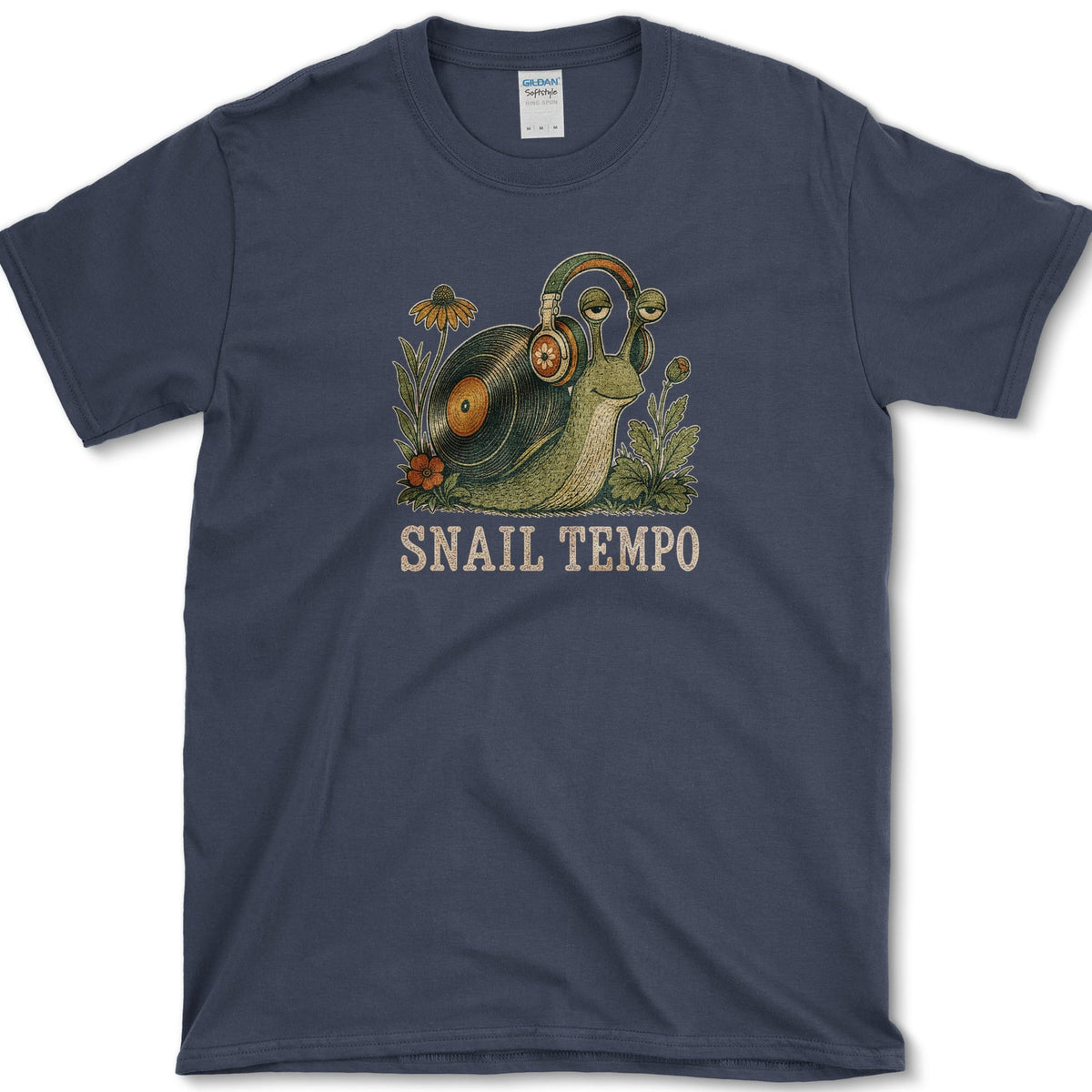 Snail Tempo T-Shirt S / Navy Essential Tees