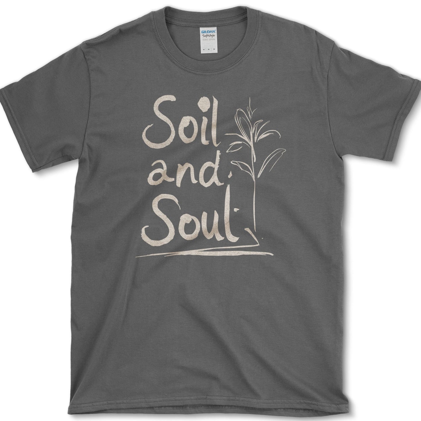 Soil and Soul T-Shirt Dark Heather / S Essential Tees