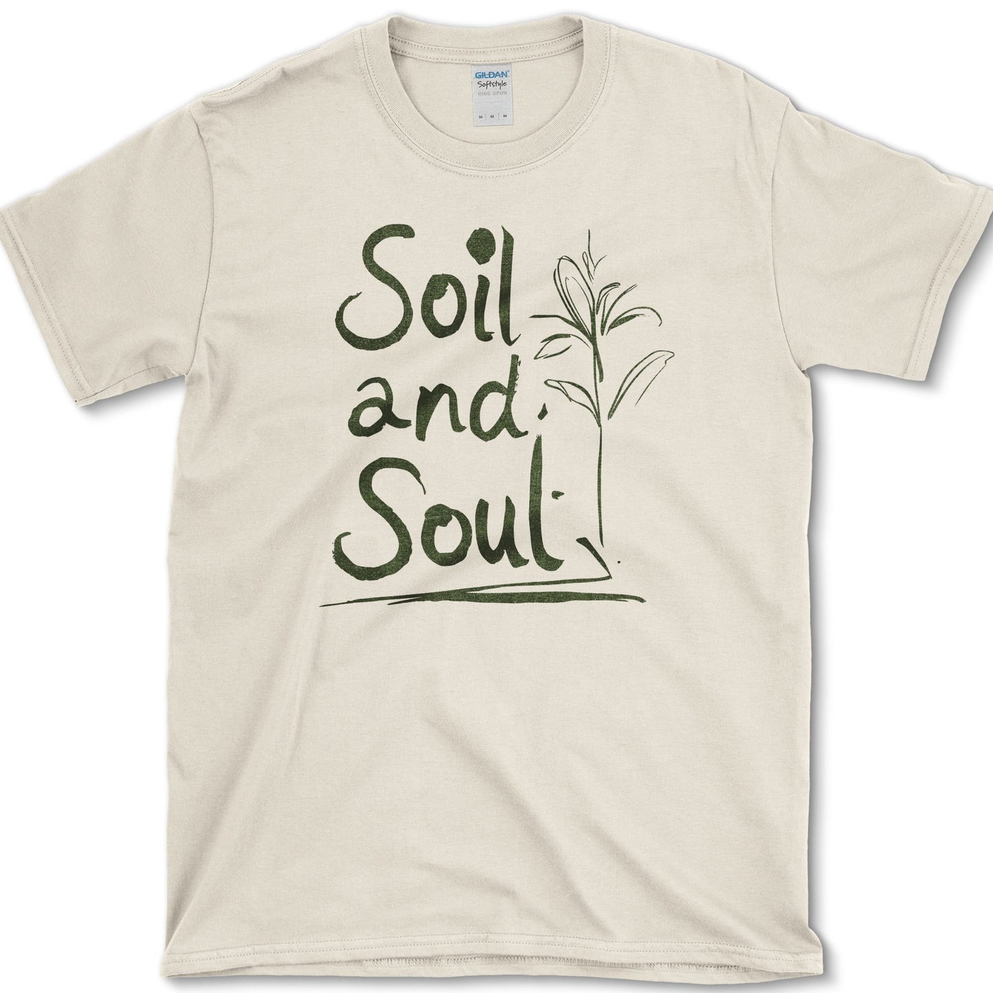 Soil and Soul T-Shirt Natural / S Essential Tees