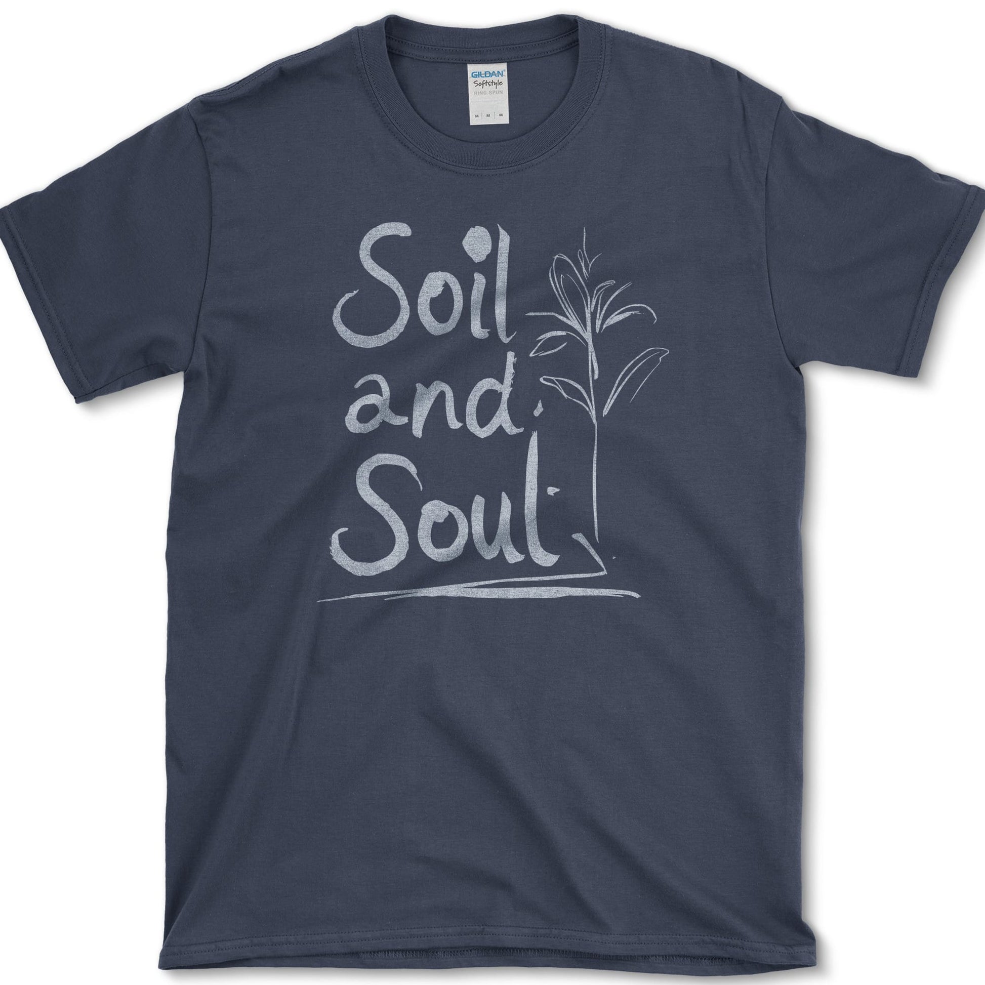 Soil and Soul T-Shirt Navy / S Essential Tees
