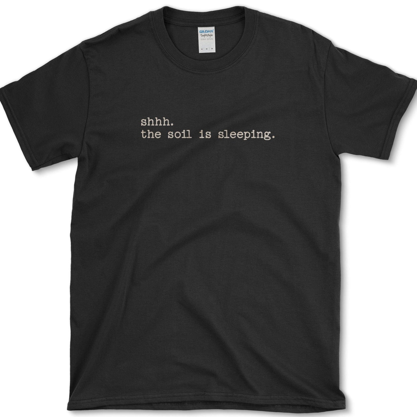 Soil is Sleeping T-Shirt Essential Tees / S / Black Physical Item