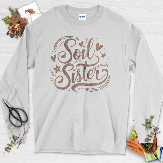 Soil Sister Garden Long Sleeve Ash / S Physical Item