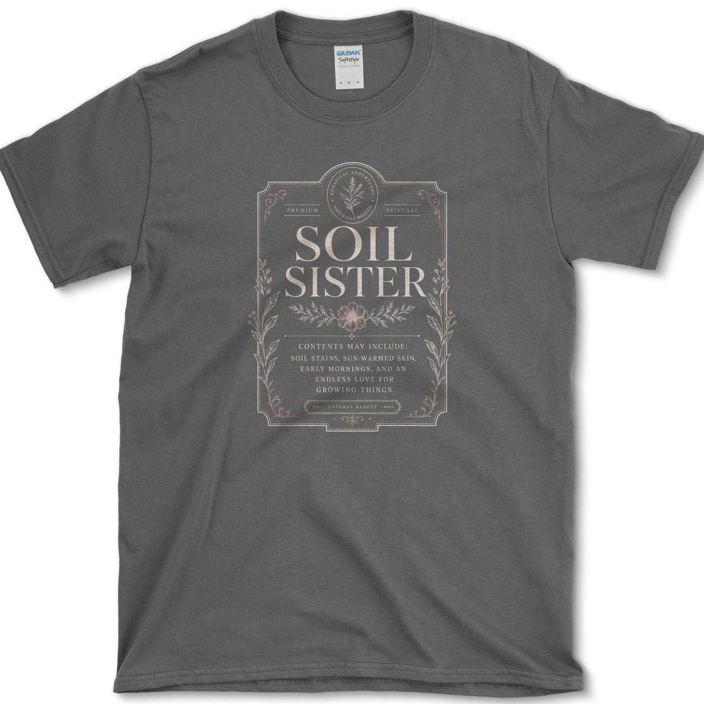 Soil Sister T-Shirt S / Dark Heather Essential Tees