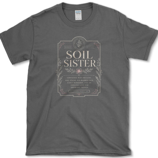 Soil Sister T-Shirt S / Dark Heather Essential Tees