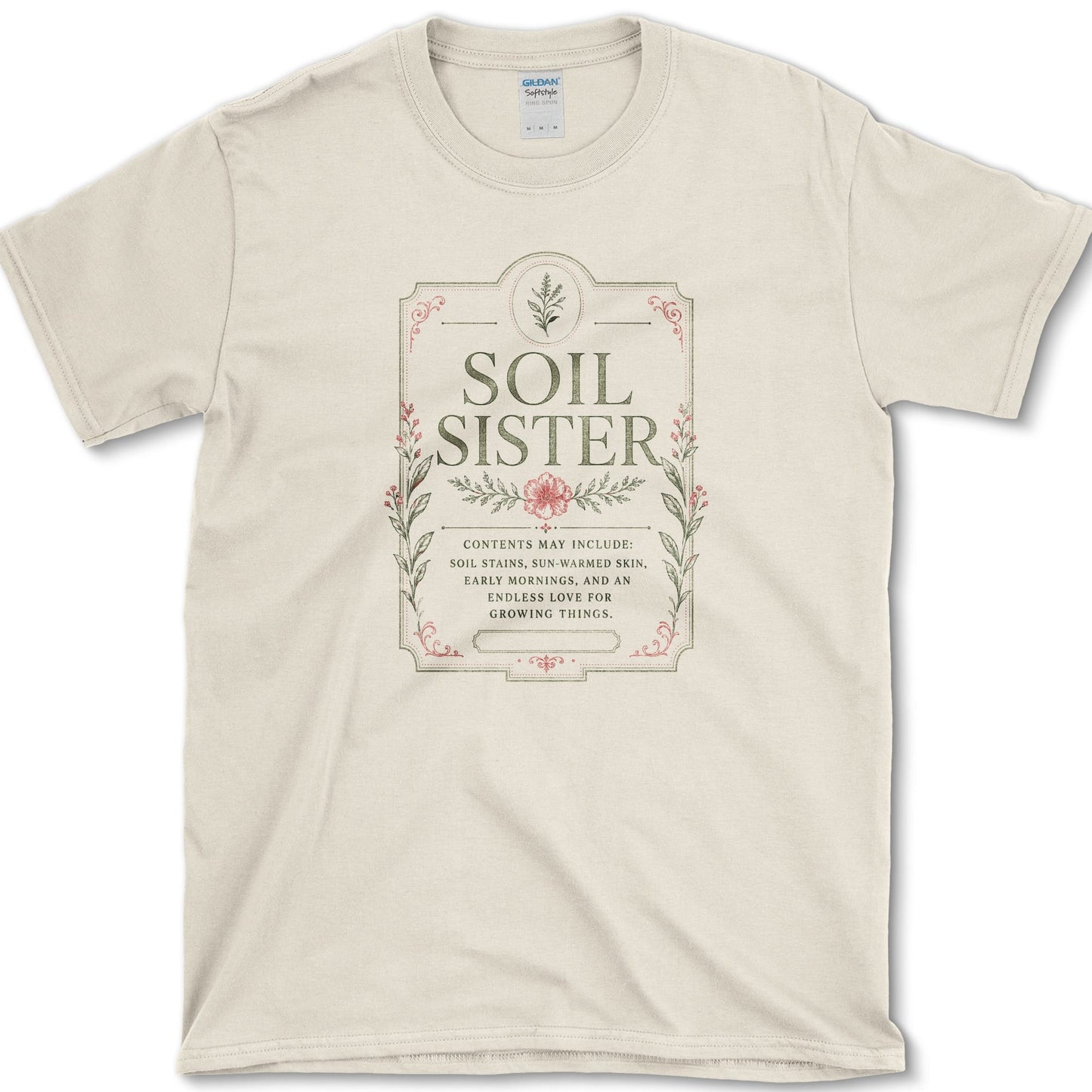Soil Sister T-Shirt S / Natural Essential Tees