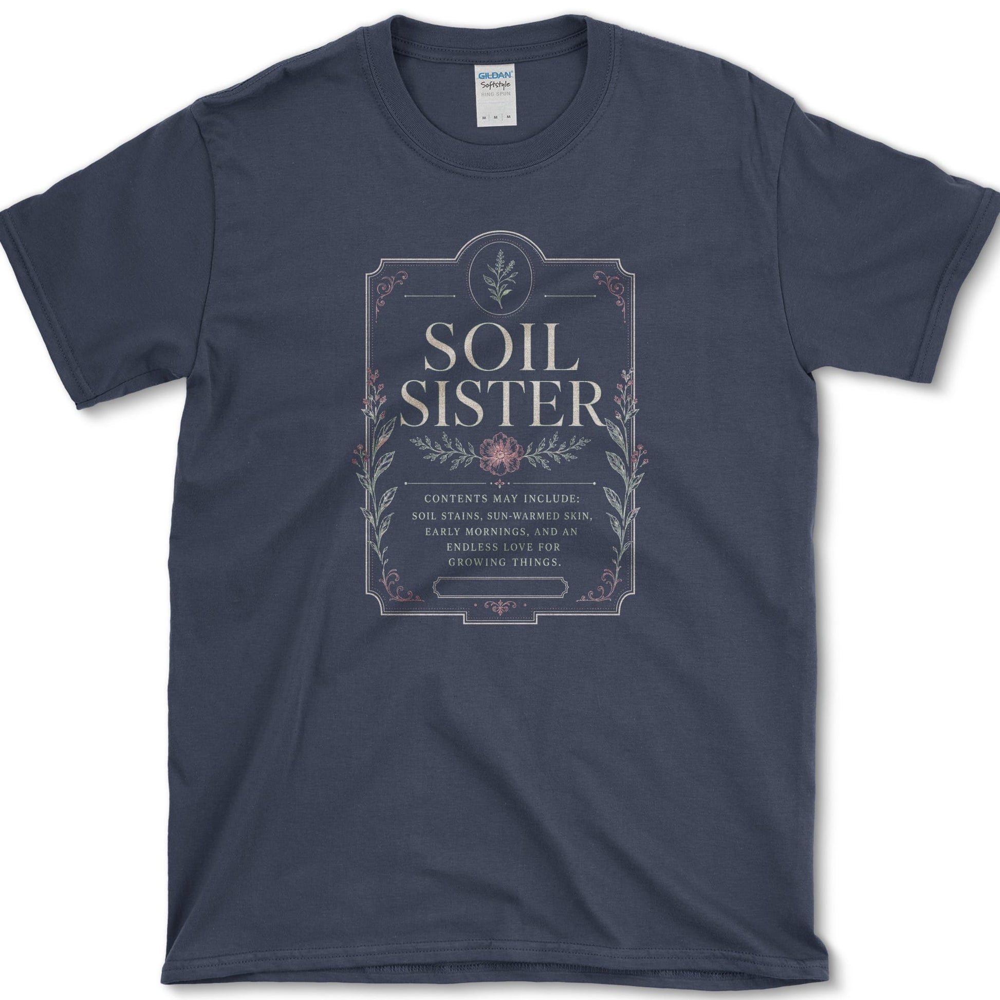 Soil Sister T-Shirt S / Navy Essential Tees