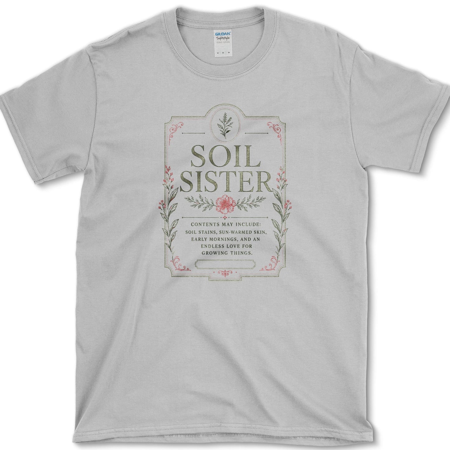 Soil Sister T-Shirt S / Sport Grey Essential Tees