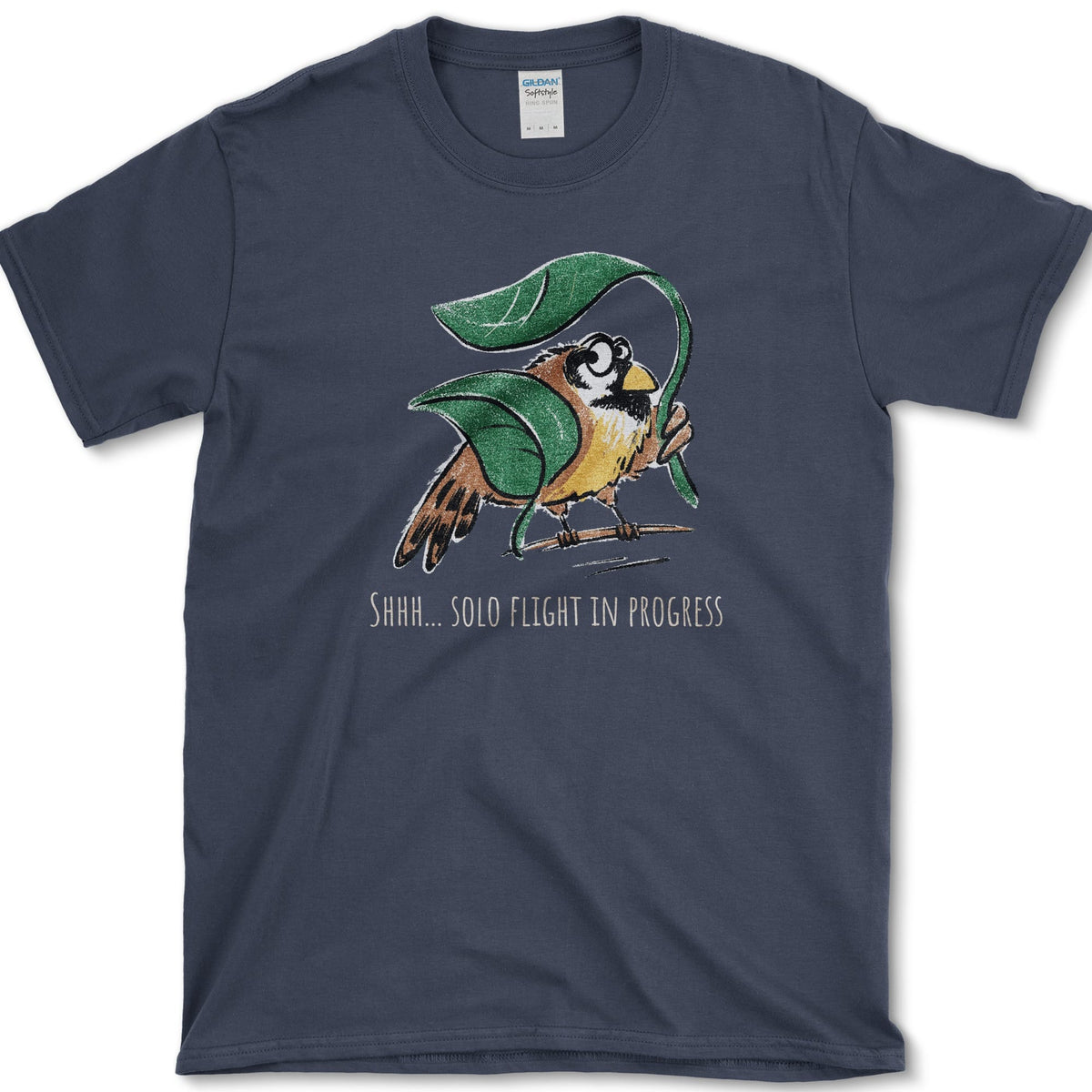 Solo Flight In Progress T-Shirt Navy / S Essential Tees