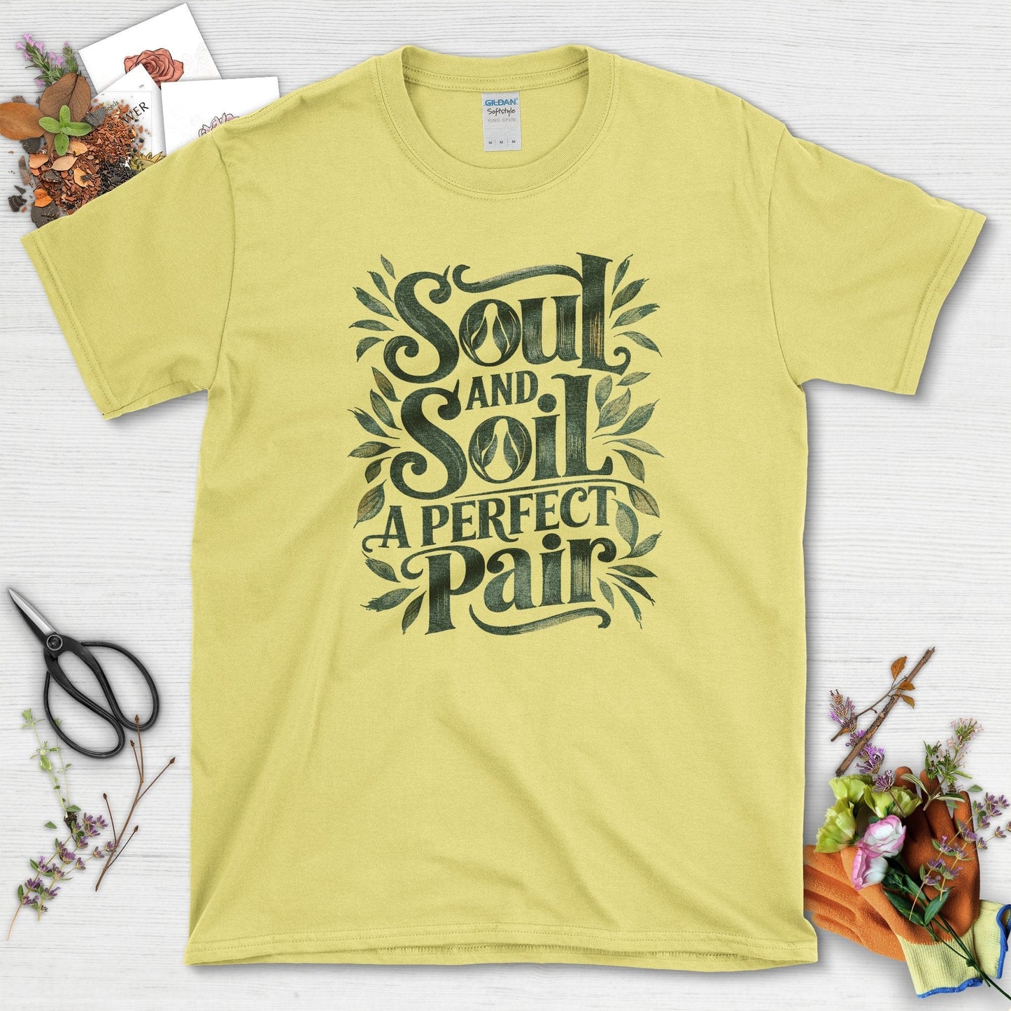 Soul and Soil T-Shirt Cornsilk / S T-Shirt