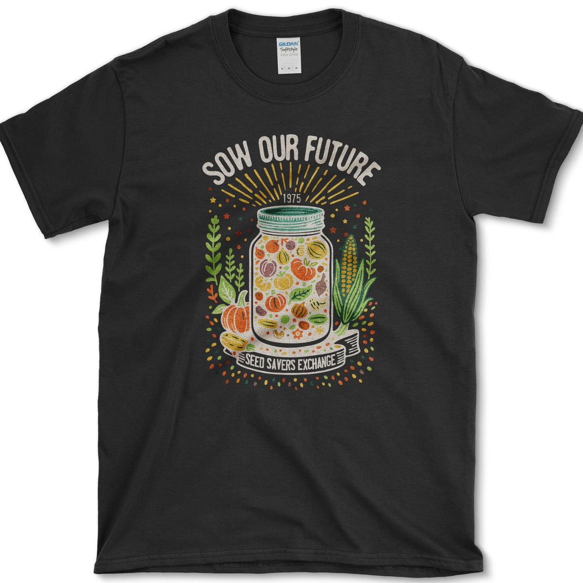 Sow Our Future T-Shirt Black / S Essential Tees