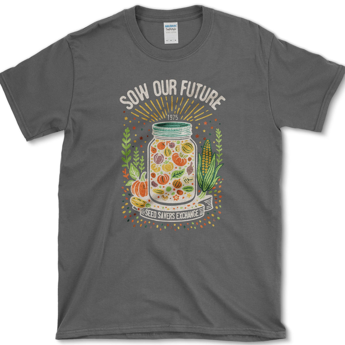 Sow Our Future T-Shirt Dark Heather / S Essential Tees