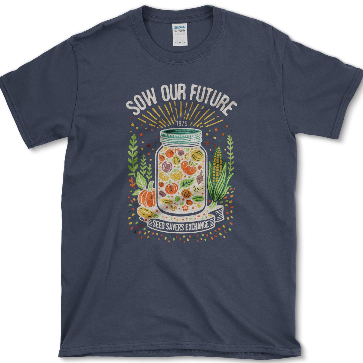 Sow Our Future T-Shirt Navy / S Essential Tees