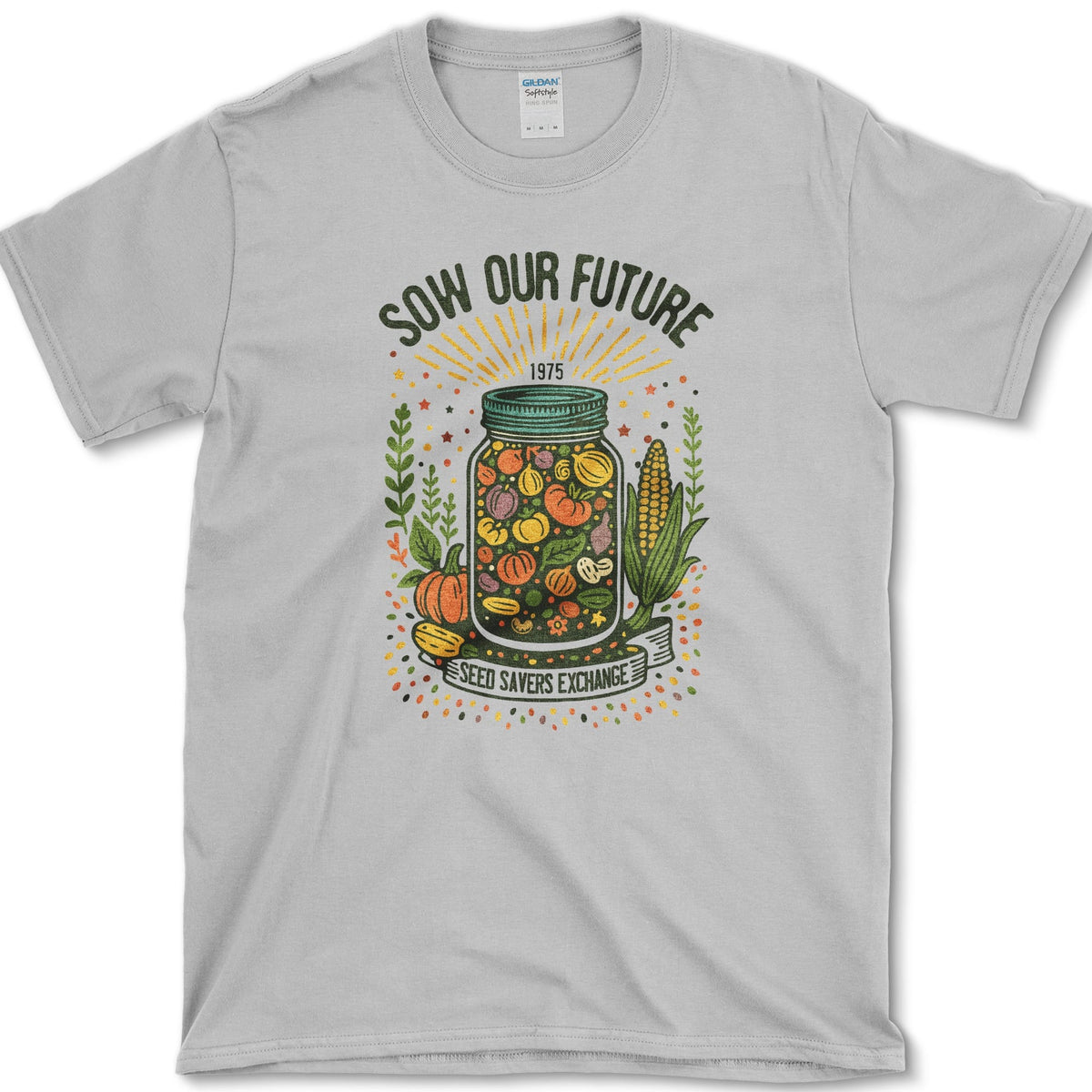 Sow Our Future T-Shirt Sport Grey / S Essential Tees